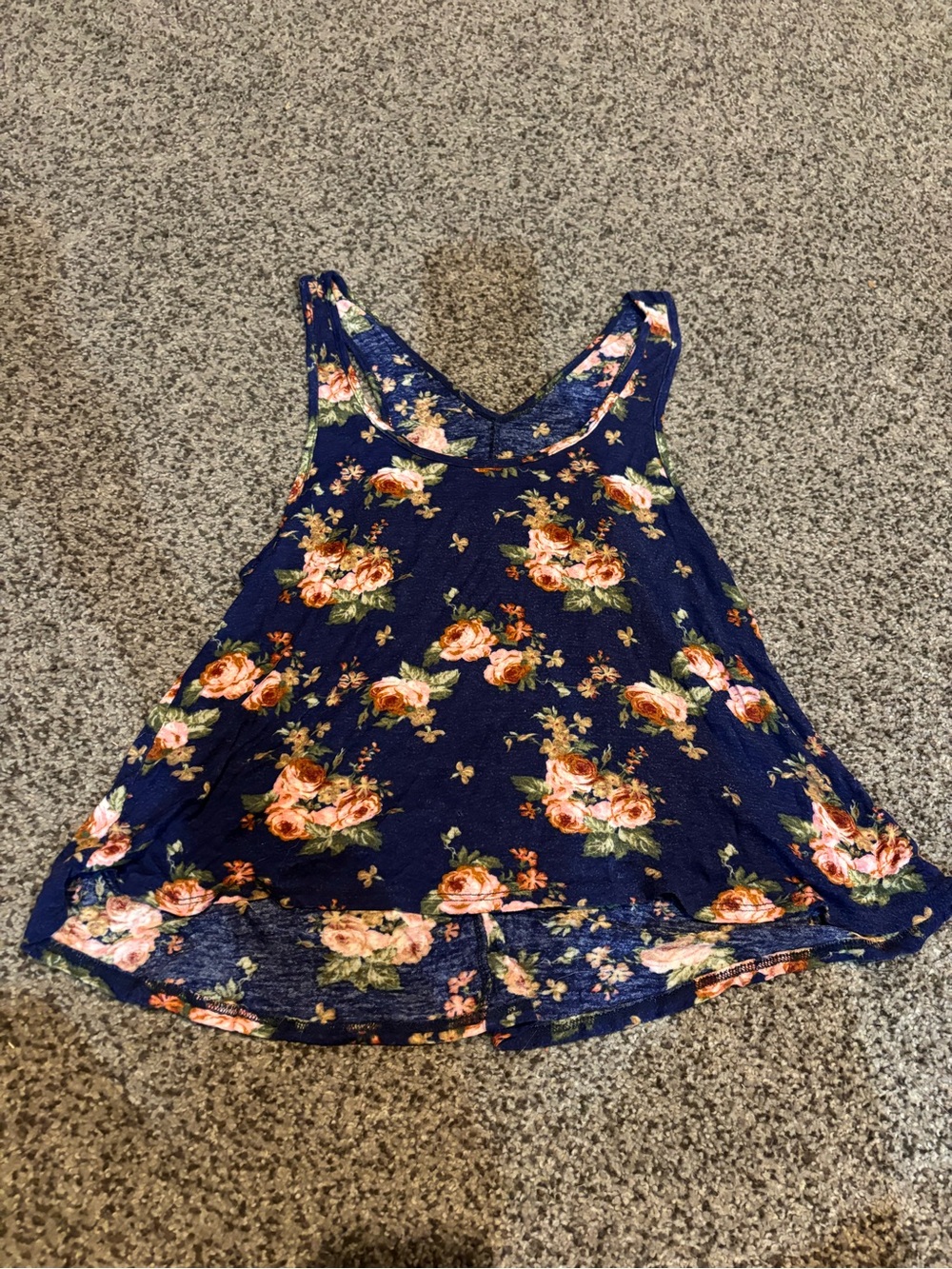 Floral tank top